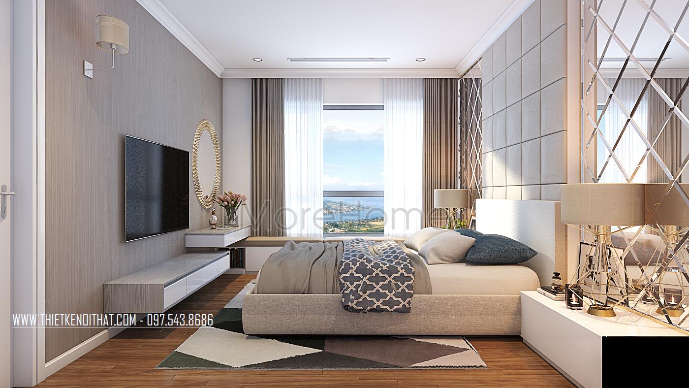 Mẫu thiết kế nội thất phòng ngủ 4 sao đẳng cấp